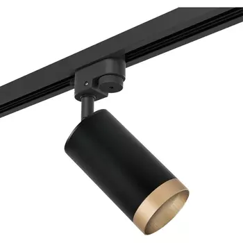 Трековый светильник однофазный 220V (214437+592057+203440) Lightstar RULLO R1T43740