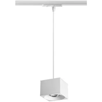 Светильник трековый однофазный трехжильный, провод 1.2м IP20 4000К 12W 220V PATERA NT21 091 белый Novotech PORT 358661