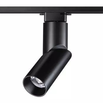 Светильник трековый однофазный трехжильный IP33 3000K 20W 110-265V NT21 черный Novotech PORT 358664