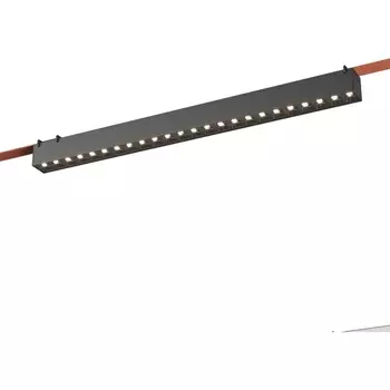 Трековый ременной светильник ST Luce Band ST455.436.24 черный LED 1*24W 3000K 48V