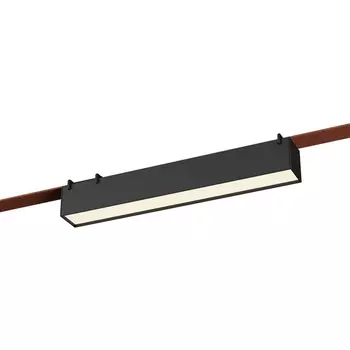 Трековый ременной светильник ST Luce Band ST456.436.12 черный LED 1*12W 3000K 48V