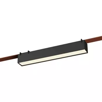 Трековый ременной светильник ST Luce Band ST456.446.12 черный LED 1*12W 4000K 670Lm 48V
