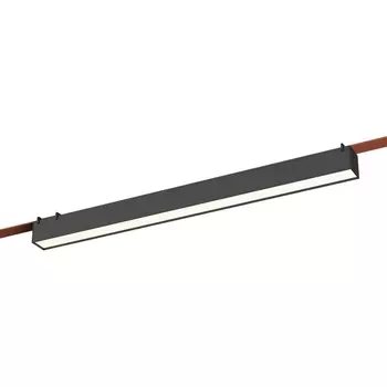 Трековый ременной светильник ST Luce Band ST456.446.24 черный LED 1*24W 4000K 48V