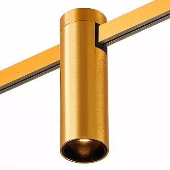 Трековый светильник магнитный модульный 24V ST Luce Farm ST810.246.05 Золотистый LED 1*5W 4000K