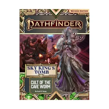#194 "Sky King's Tomb #2 - Cult of the Cave Worm", Pathfinder Roleplaying Game (2nd Edition) - Adventure Path #175 - #200, мягкая обложка
