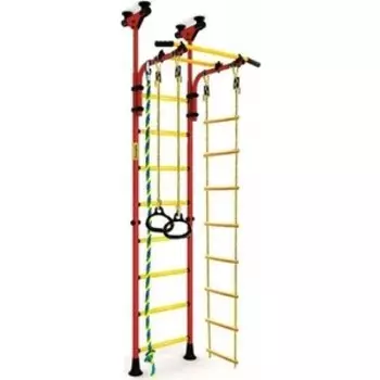 Шведская стенка Kampfer Strong kid Ceiling красный/желтый Высота +52 см