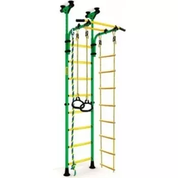 Шведская стенка Kampfer Strong kid Ceiling зеленый/желтый Стандарт
