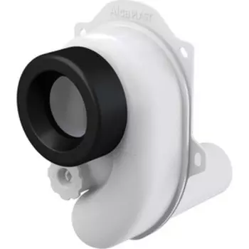 Сифон для писсура AlcaPlast D50, горизонтальная труба D40 (A45B / AG210901240)