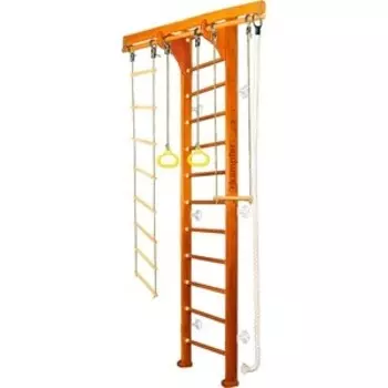 Шведская стенка Kampfer Wooden Ladder Wall №3 Классический Стандарт белый
