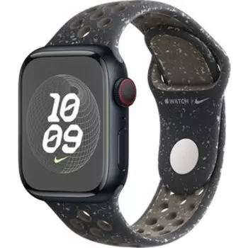 Смарт-часы Apple Watch Series 9 A2978 41мм OLED корп.темная ночь Nike Sport Band разм.брасл.: S/M (MR9L3LL/A/MUUN3AM/A)