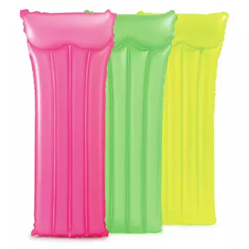 Матрас надувной, 183х76 см, 3 цвета, INTEX Neon Frost, 59717