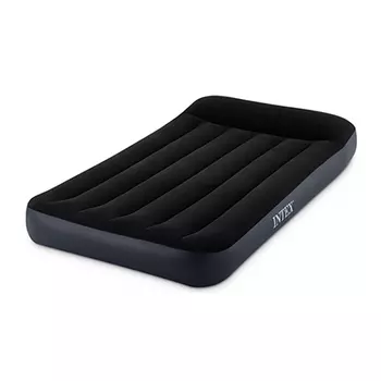 Матрас надувной INTEX FIBER-TECH 0,99x1,91x 0,25м, встроенный электронасос, 64146