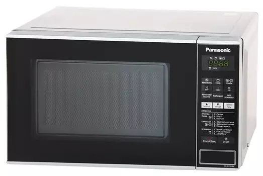 Микроволновая печь Panasonic NN-GT264MZPE 20л, 800Вт, гриль, черный/серебристый (NN-GT264MZPE)