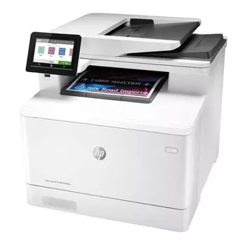 МФУ лазерный HP Color LaserJet Pro M479fdn, A4, цветной, 27стр/мин (A4 ч/б), 27стр/мин (A4 цв.), 600x600dpi, дуплекс, ДАПД-50 листов, факс, сетевой, USB (W1A79A)