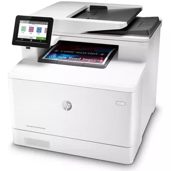 МФУ лазерный HP Color LaserJet Pro M479fnw, A4, цветной, 27стр/мин (A4 ч/б), 27стр/мин (A4 цв.), 600x600 dpi, ДАПД-50 листов, факс, сетевой, Wi-Fi, USB, белый (W1A78A)