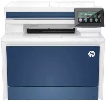 МФУ лазерный HP Color LaserJet Pro MFP 4303fdw, A4, цветной, 35 стр/мин (A4 ч/б), 33 стр/мин (A4 цв.), 600x600 dpi, дуплекс, ДАПД-50 листов, факс, сетевой, Wi-Fi, USB, белый (5HH67A)