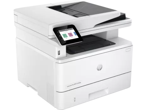 МФУ лазерный HP LaserJet Pro 4103dw, A4, ч/б, 40 стр/мин (A4 ч/б), 1200x1200 dpi, дуплекс, ДАПД-50 листов, сетевой, Wi-Fi, USB, белый/черный (2Z627A)