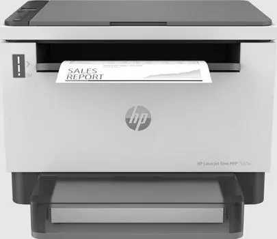 МФУ лазерный HP LaserJet Tank MFP 1602w, A4, ч/б, 22 стр/мин (A4 ч/б), 600x600 dpi, Wi-Fi, USB, белый (2R3E8A)