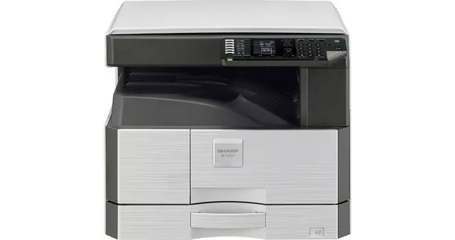 МФУ лазерный Sharp NovaL AR7024D, A3, ч/б, 24стр/мин (A4 ч/б), 12стр/мин (A3 ч/б), 600x600 dpi, дуплекс, USB, крышка, стартовый комплект, требуется запуск через АСЦ (AR7024DEU)