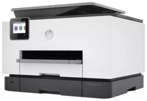 МФУ струйный HP Officejet Pro 9023, A4, цветной, 39стр/мин (A4 ч/б), 39стр/мин (A4 цв.), 1200x1200dpi, дуплекс, ДАПД, сетевой, Wi-Fi, USB (1MR70B)