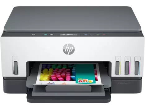МФУ струйный HP Smart Tank 670, A4, цветной, 12стр/мин (A4 ч/б), 7стр/мин (A4 цв.), 4800x1200dpi, дуплекс, СНПЧ, Wi-Fi, USB (6UU48A)