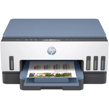 МФУ струйный HP Smart Tank 725, A4, цветной, 15 стр/мин (A4 ч/б), 9 стр/мин (A4 цв.), 4800x1200dpi, дуплекс, СНПЧ, Wi-Fi, USB, белый (28B51A)