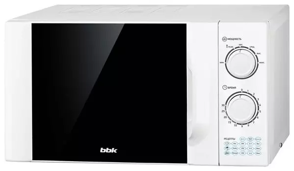 Микроволновая печь BBK SOLO 23MWS-927M/W 23 л, 900 Вт, белый (23MWS-927M/W)