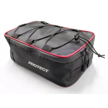 Велосумка PROTECT, на багажник, 29х17х12 см, нейлон 1680D, черный ,NOP55600