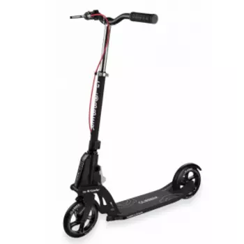 Самокат Globber ONE K ACTIVE BR, складной, двухколесный, с ручным тормозом, до 100 кг, черный, 498-190