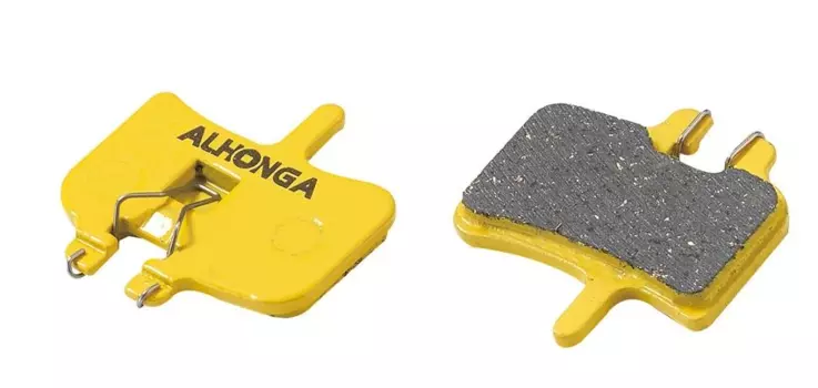 Колодки тормозные ALHONGA Disk Hayes HJ-DS01, дисковые, совместимость Hayes HFX-Mag Series, HFX-9 Series, MX1, органика