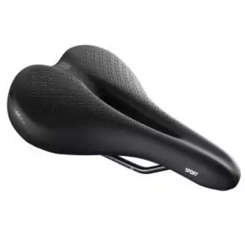 Седло велосипедное женское Bontrager Sport Women's, длина 275мм. ширина 167мм, черный, TCG-533017