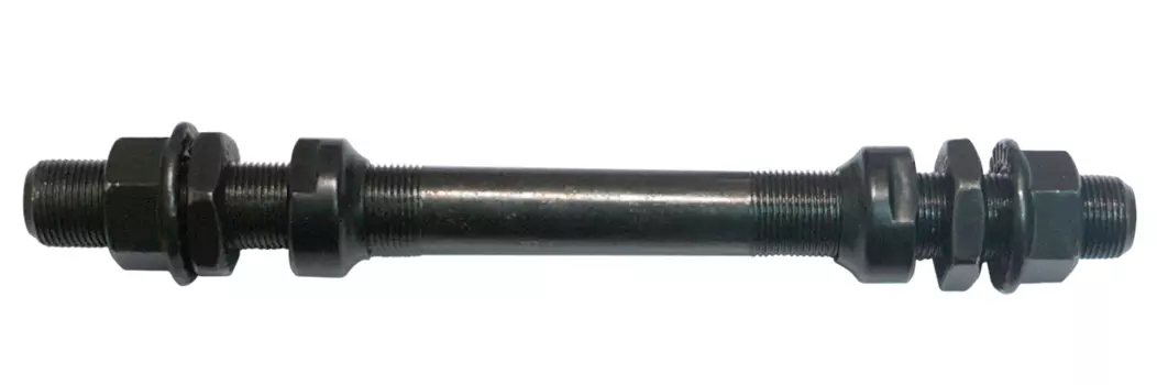 Ось велосипедная TBS, задняя, 170 мм, под гайки, SF-AX04