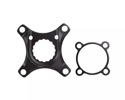 Паук Race Face Sixc 104 BCD 2X, под 2 звезды, черный, F10005