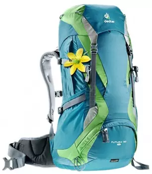 Рюкзак велосипедный Deuter 2017-18 Futura 30 SL petrol-avocado б/р, 34244_3251