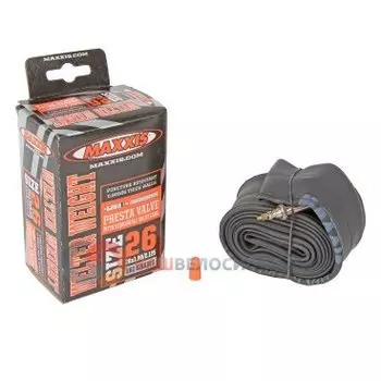 Камера велосипедная Maxxis Welter Weight, 26x1.9/2.125, ниппель Presta, велониппель, IB63464200