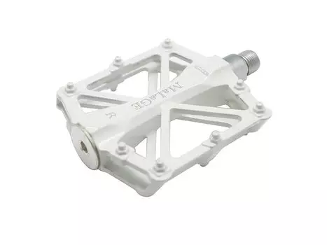 Педали MALAGE mlg-CK36, алюминиевые, 92х94,5х15мм, ось CrMo, 2 промподшипника, mlg-CK36 white