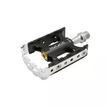 Педали MALAGE mlg-AF01C, алюминиевые CNC, 76х67х23мм, ось CrMo, mlg-AF01C black