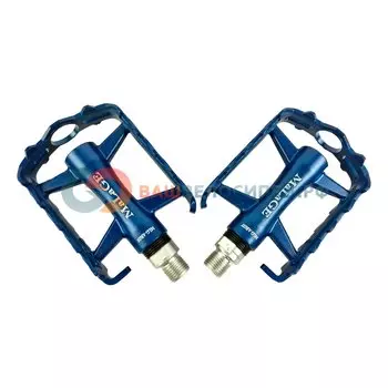 Педали MALAGE mlg-AR07, алюминиевые, 95х72х24мм, ось CrMo, mlg-AR07 blue