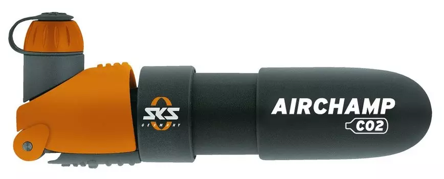 Насос велосипедный SKS Airchamp, black, 10047