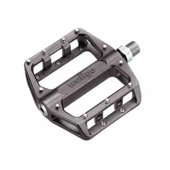 Педали WELLGO B087U,ВМХ, алюминий, ось Cr-mo, 9/16", сменные пины, с подшипниками, B087U