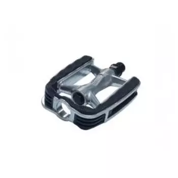 Педали WELLGO, CITY, алюминий, ось из бористой стали, 9/16", 2 промподшипника, 109х83х28мм, 392г, C220