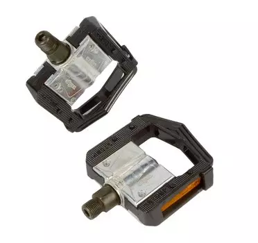 Педали WELLGO F265DU, алюминивые, складные, широкие, 105*89*24 мм, 436 г, 6-160265