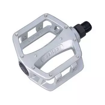 Педали WELLGO LU-204, MTB/ВМХ, алюминий, ось из бористой стали, 9/16", 95,2х83,3мм, 406г, LU-204