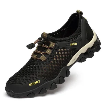 Fashion Hiking Shoes Men Summer Beach Outdoor Sandals Climbing Trekking Trainers Top Quality Outdoor SnerkersFashion Casual Wading Shoes 39
