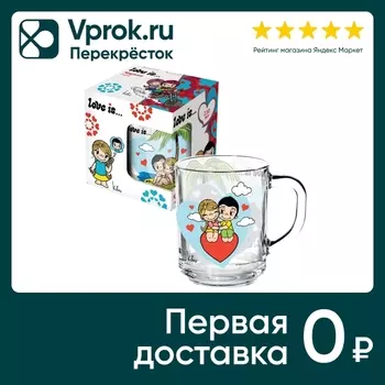Кружка ND Play Love is... Модерн в подарочной упаковке 230мл