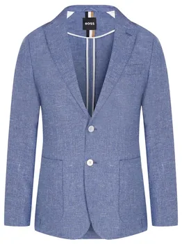 Пиджак Slim Fit льняной BOSS