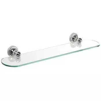 Полка стеклянная одноэтажная Fixsen Style FX-41103