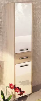 Колонна напольная сосна лоредо/белый глянец Comforty Тулуза 00003121663