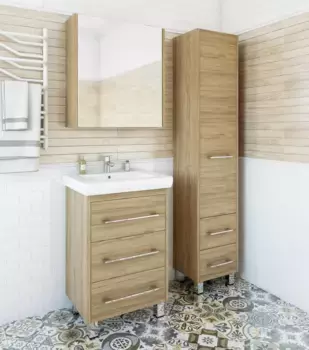 Комплект мебели швейцарский вяз 70,5 см Sanflor Ларго C0002109 + 4620008197746 + H0000000041
