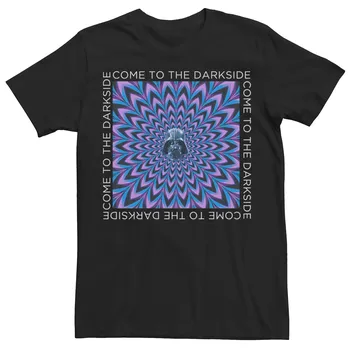 Мужская футболка Darth Vader Trippy Come to the Darkside Star Wars